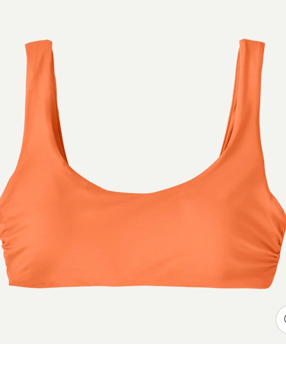Patagonia Wave For It Bikini Top Peach Sherbet Women’s Size Small